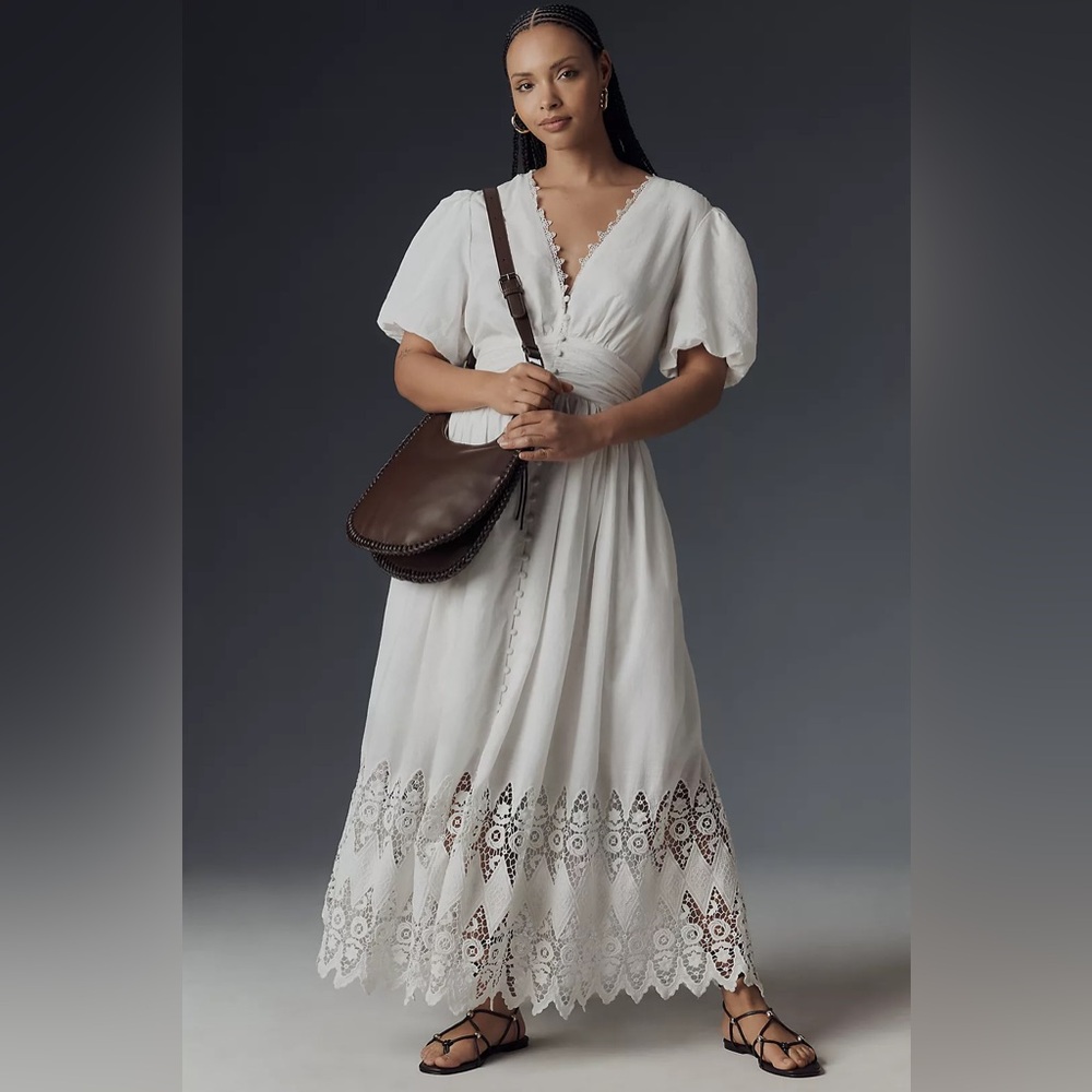 Anthropologie
The Katerina Button-Front Dress: Eyelet Edition - Picture 14 of 14